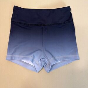 Balera Ombre Dance Shorts Girls SC Small Child Black Grey White Booty Gymnastics